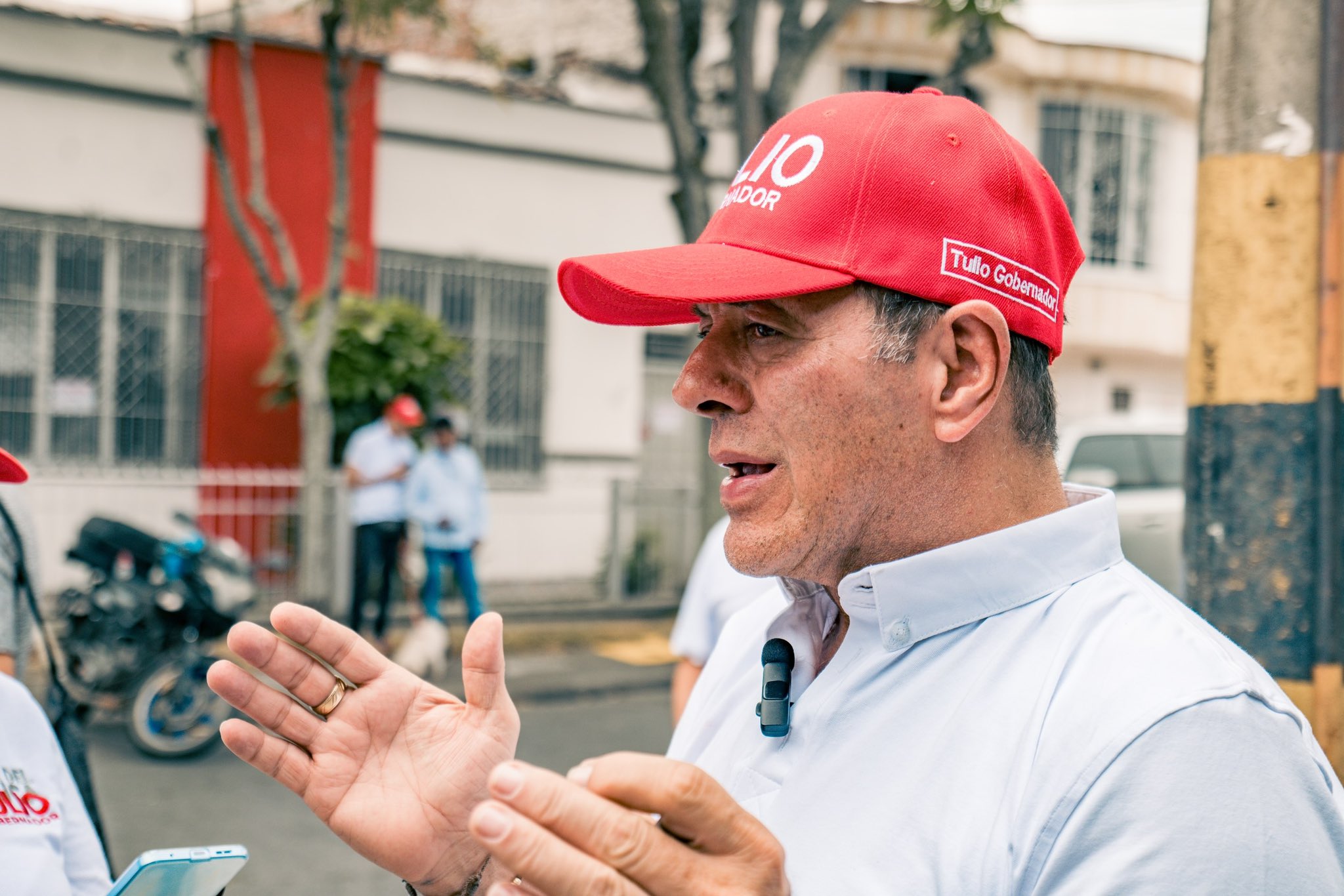 Tulio Gómez, candidato a la Gobernación del Valle.