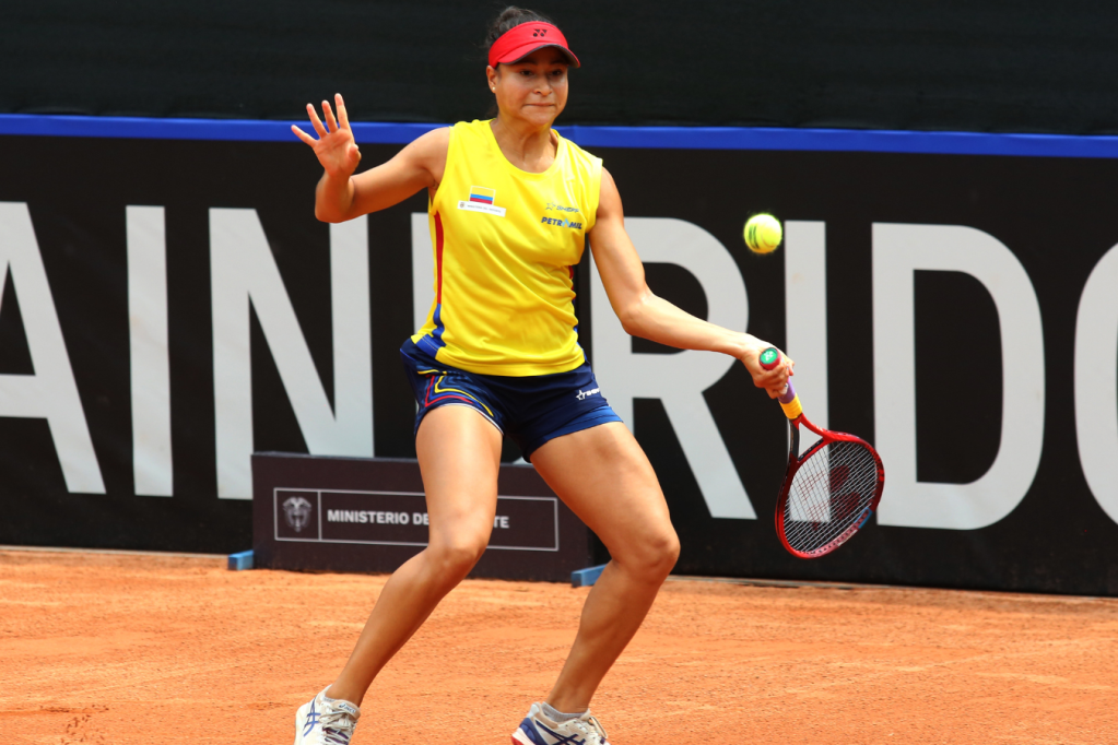 María Fernanda Herazo es parte del equipo de Colombia en la Billie Jean King Cup.