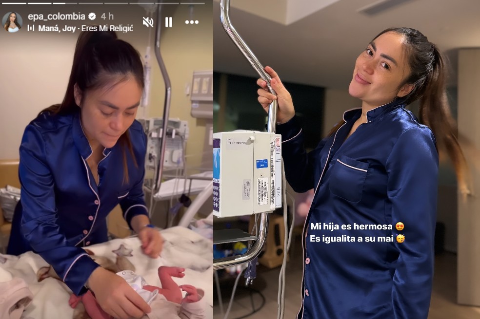 Daphne Samara, la hija de Epa Colombia, nació el pasado martes. La generadora de contenido cautivó a sus seguidores mostrando su faceta como mamá.