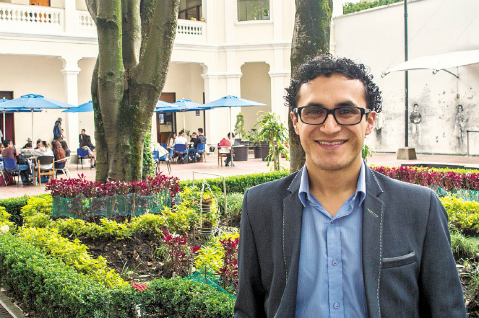 Leonardo Fabio Martínez trabaja desde hace 14 años en la Universidad Pedagógica. / Cortesía