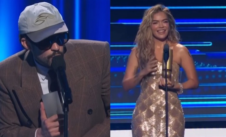 Karol G, invitada de honor de Bad Bunny a su último concierto en Medellín: así fue el show
