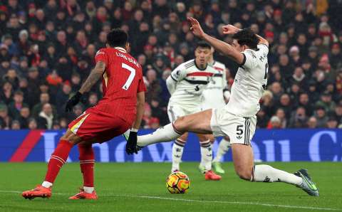 Vea los goles del empate entre Liverpool y Manchester United en Premier League