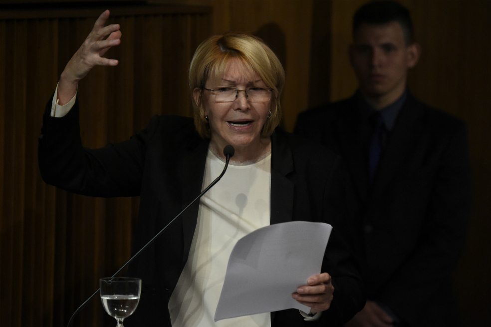 La exfiscal venezolana Luisa Ortega, hoy refugiada en Colombia. / Archivo