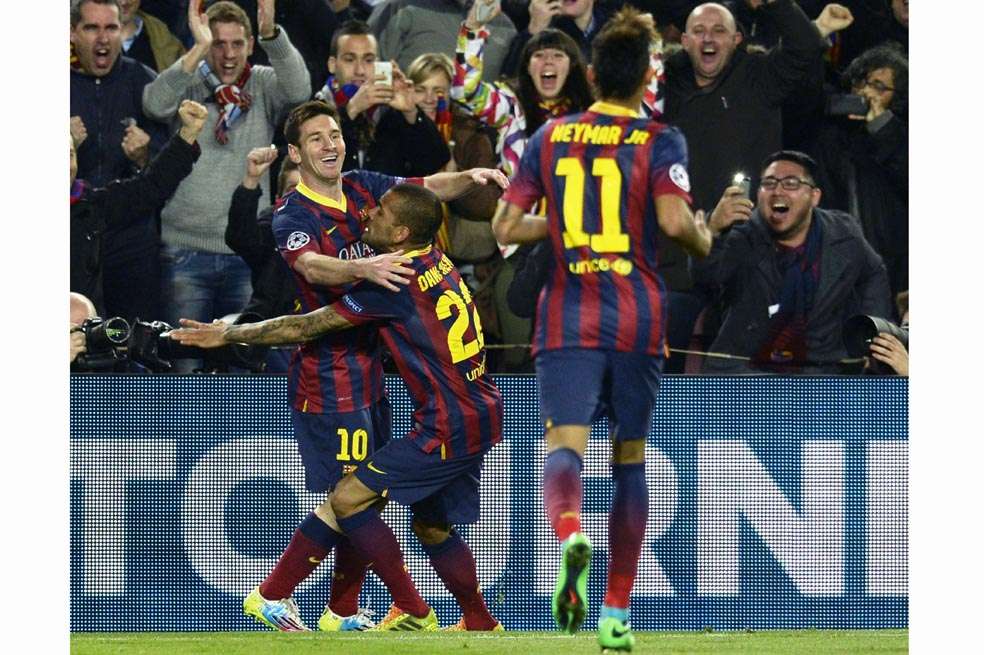 Dani Alves compartió vestuario con Messi en el Barcelona entre 2008 y 2016.