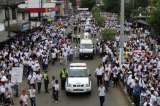 Marcha de rechazo a la masacre de niños en Caquetá