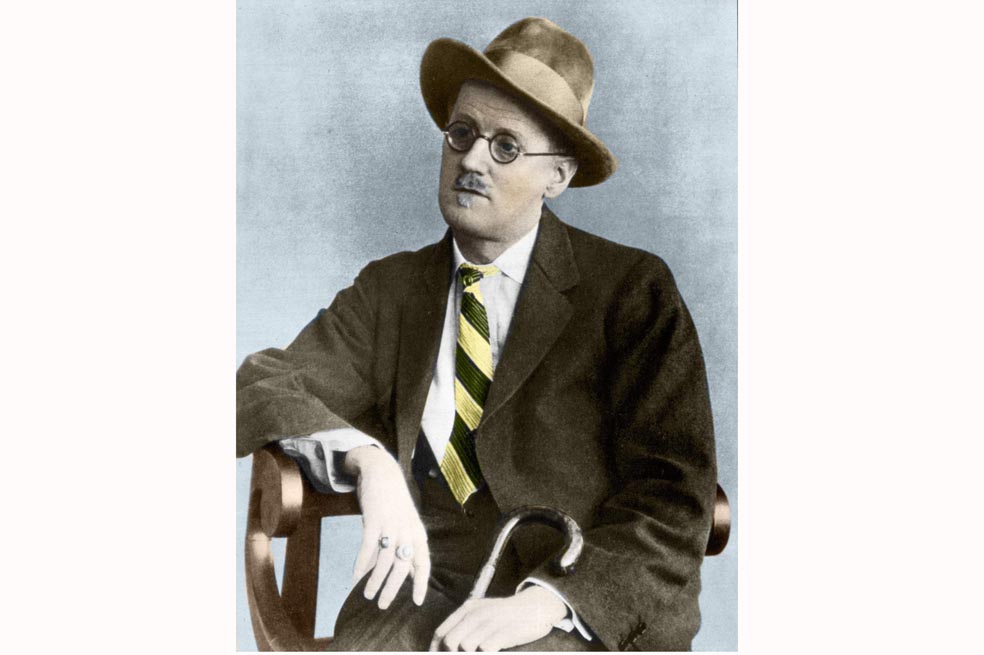 James Joyce, uno de los más importantes escritores de la historia. / Archivo