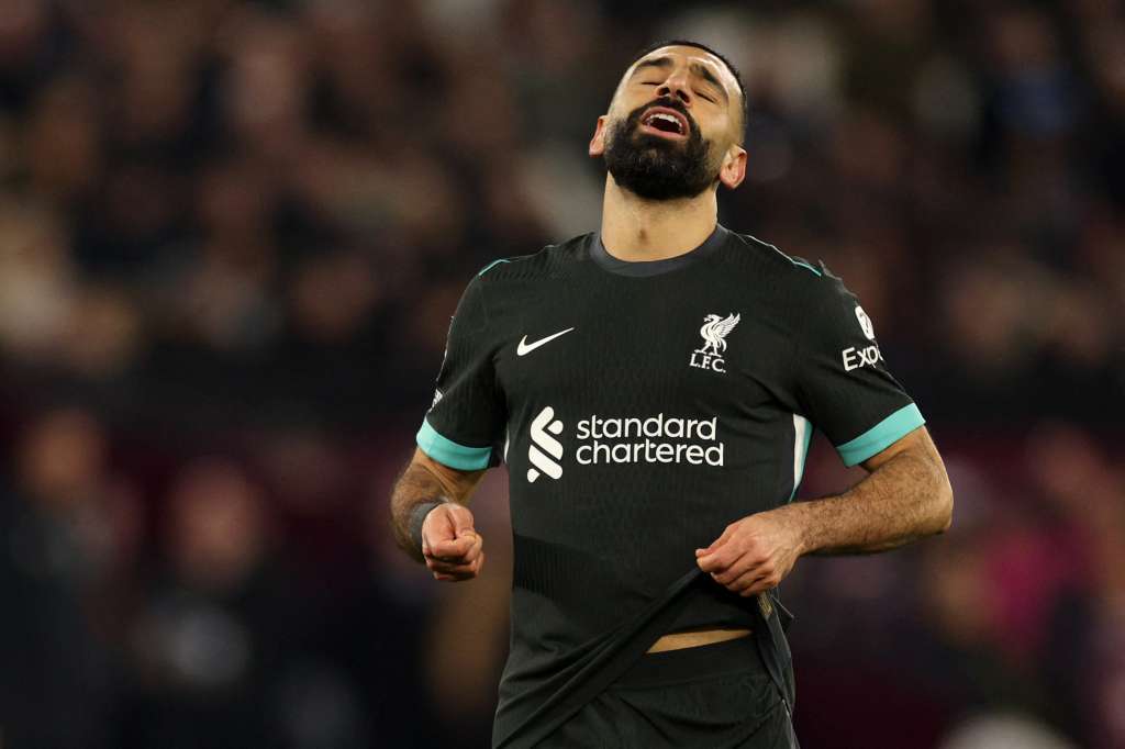 Mohamed Salah, figura del Liverpool.