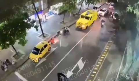 Se conocen detalles del frustrado robo a un carro de valores en Medellín