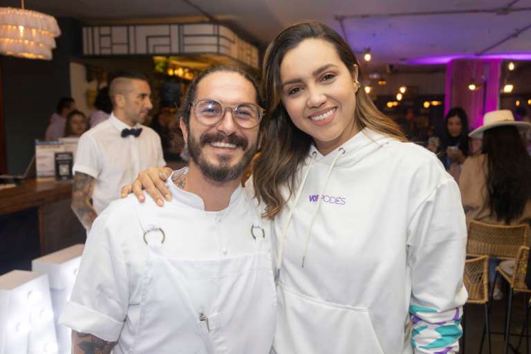 Julián Hoyos y Tatiana Franco Be happy Fest