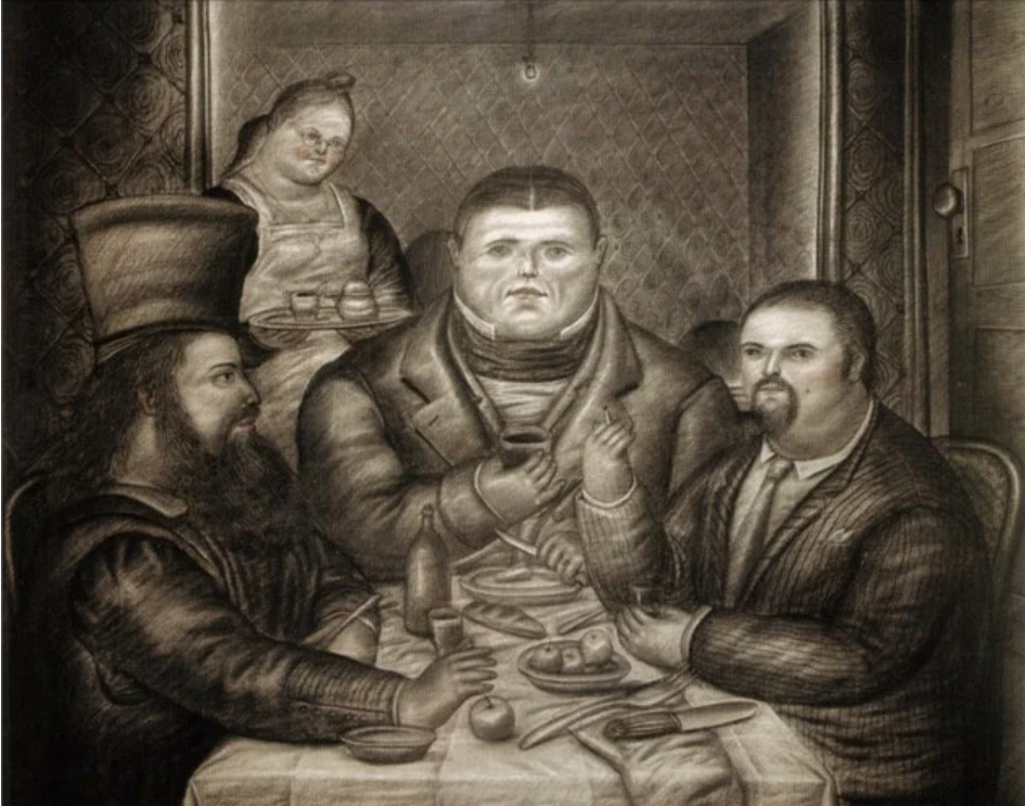 La comida con Ingres y Piero della Francesca
