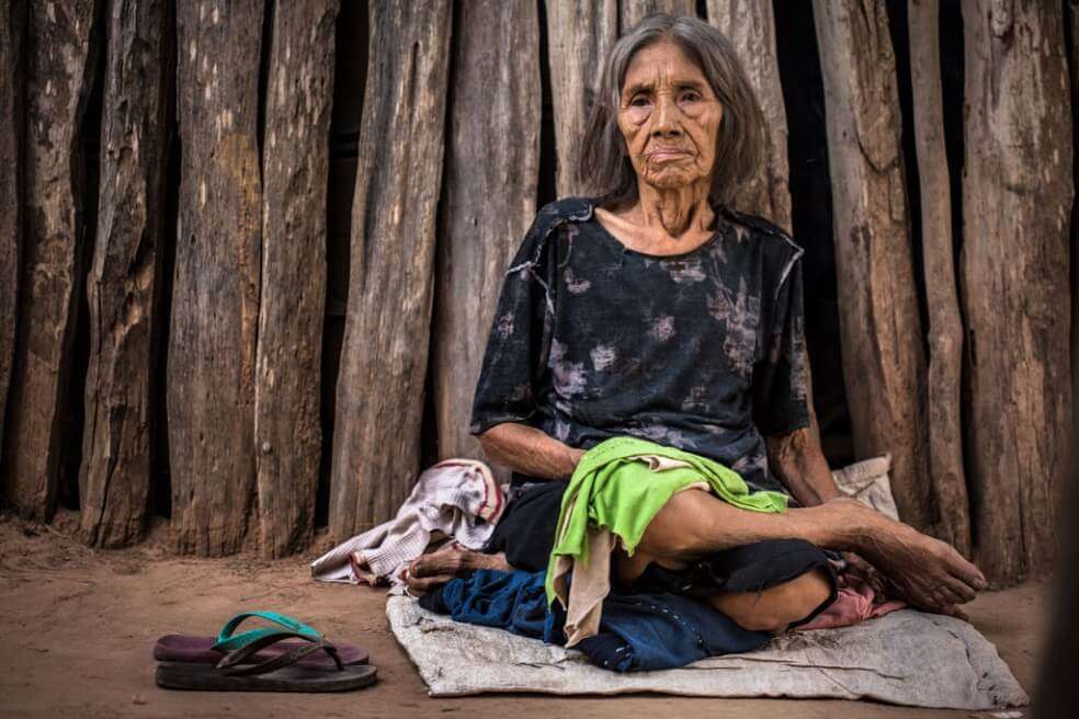 Indígena de la comunidad de Yishinachat, en el Gran Chaco paraguayo. / Fotografía ganadora del concurso Survival, Open Democracy y El Espectador
