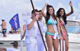A orillas del mar cartagenero se vivió el desfile en Balleneras