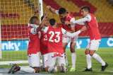 Santa Fe sufrió, empató con Pasto y salvó su invicto en El Campín
