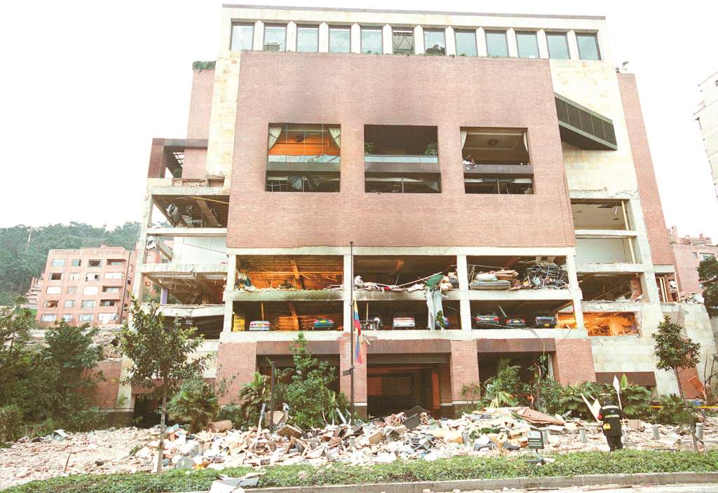 El atentado del club El Nogal ocurrió el 7 de febrero de 2003. / Archivo