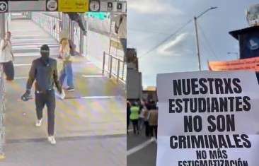 Estudiantes, guardas y agentes de la UNDMO protagonizaron dos días de tensión alrededor de la estación Calle 76.