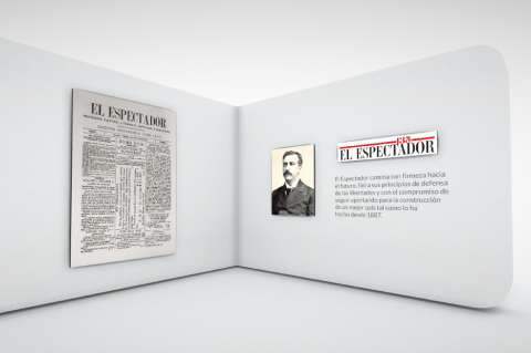 Exposición inmersiva, 135 años de periodismo con coraje