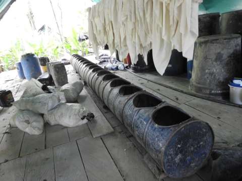 Hallaron dos laboratorios de cocaína, avaluados en 3 millones de dólares, en Tibú