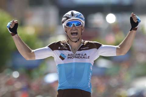 Tony Gallopin ganó la séptima etapa de la Vuelta a España