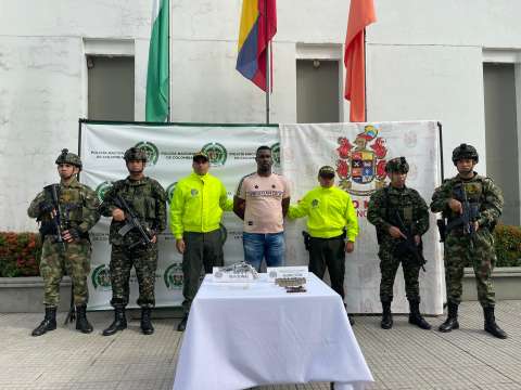 Capturan a alias Peñaranda, clave en la expansión del Clan del Golfo en el Chocó