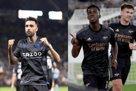 Real Sociedad y Arsenal comenzaron con pie derecho en la Europa League