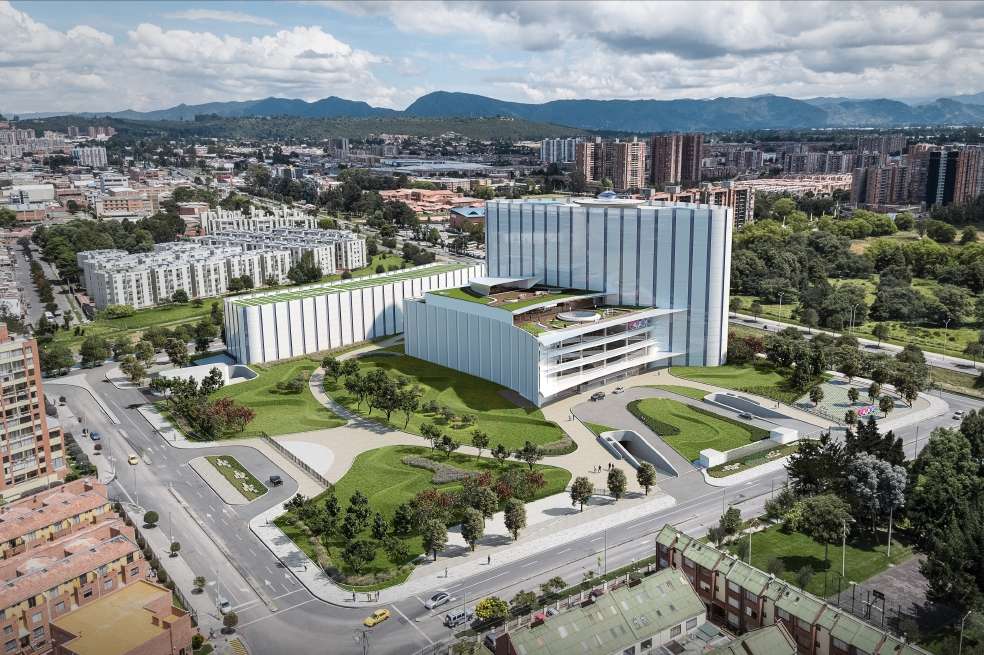 El complejo médico se levantará en la calle 170, entre las carreras 14 y 16, en Bogotá. / Cortesía