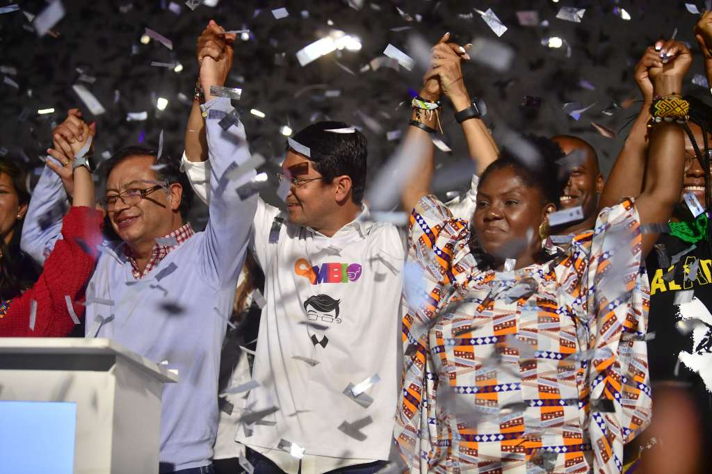 Ganador de la consulta interpartidista del Pacto Histórico, da discurso como candidato a la presidencia 2022 por esta coalición.