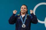 Las pesas le dan otra medalla a Colombia: Mari Sánchez, plata en 71 kilogramos
