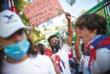 México, EE. UU., y otros países donde los cubanos marcharon contra la represión