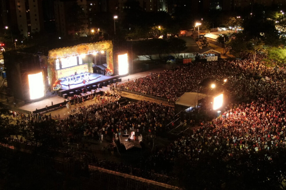 El Festival de Música del Pacífico Petronio Álvarez tiene en la actualidad unas dimensiones insospechadas. / Cortesía Secretaría de Cultura de Cali