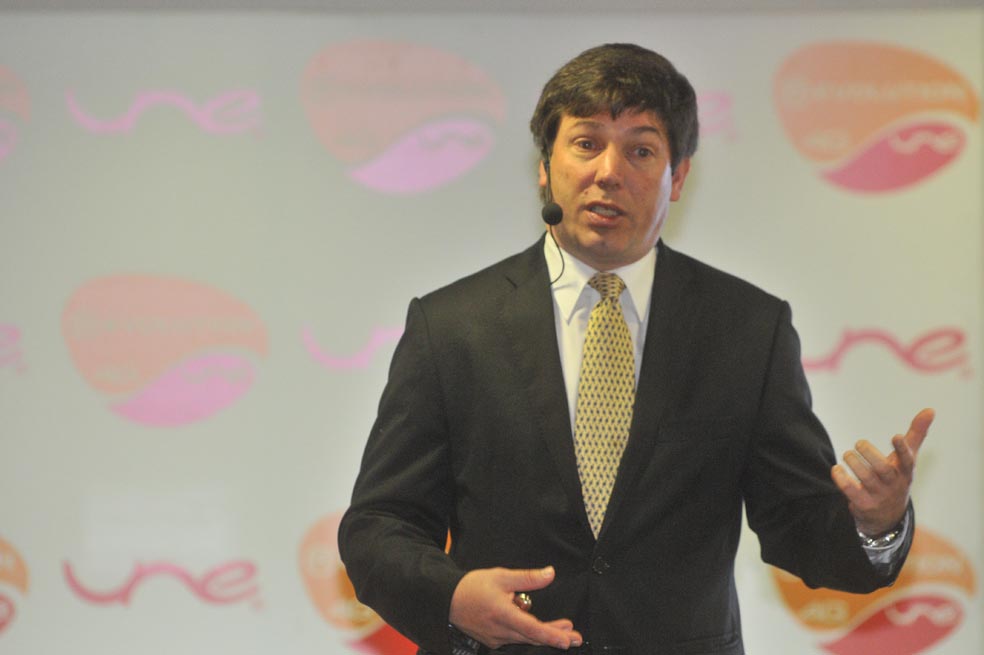 Marc Eichmann, presidente de Une, sostiene que necesitan las bandas bajas para expandir su cobertura. / Archivo
