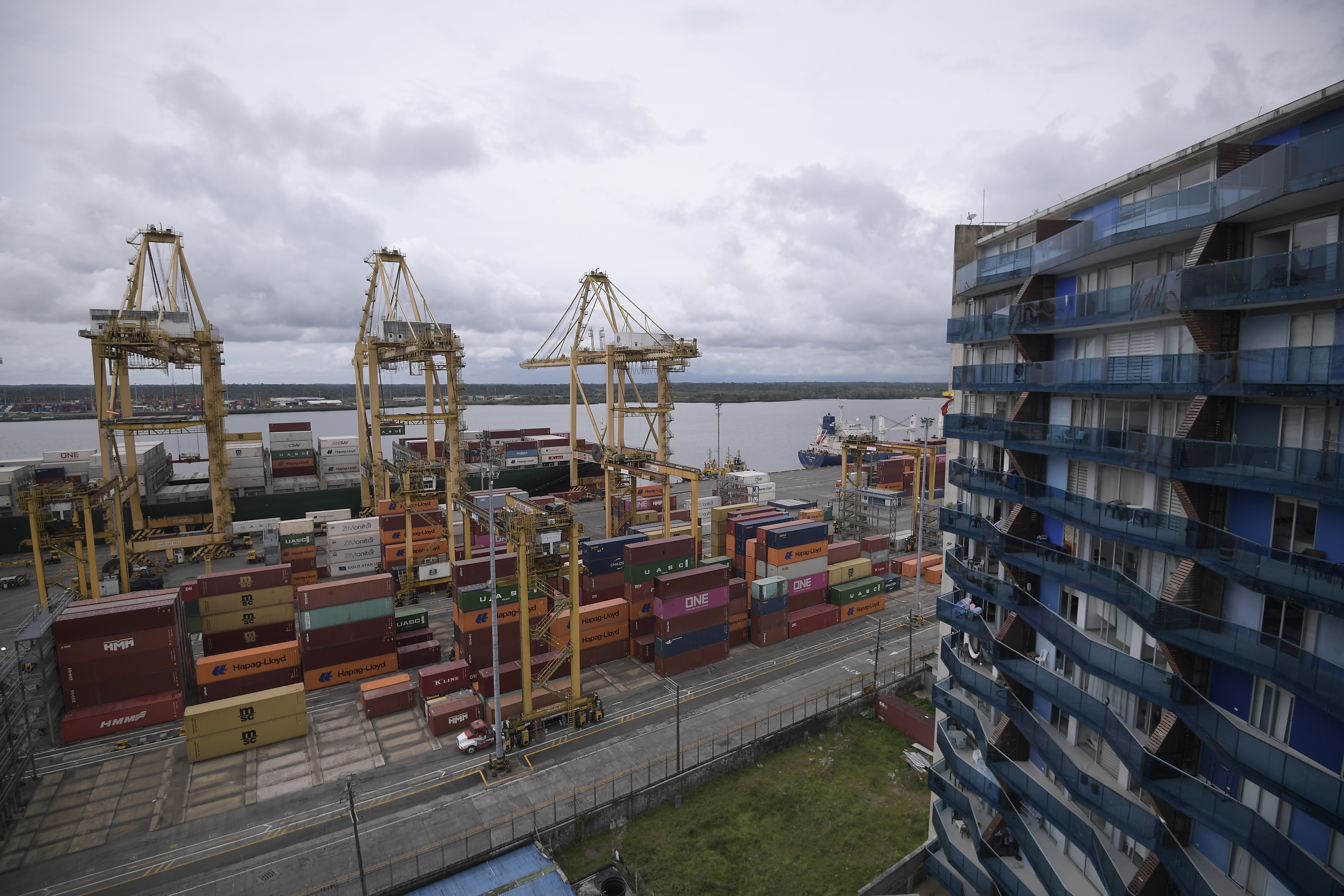 Puerto de Buenaventura, uno de los más importantes de Colombia.
