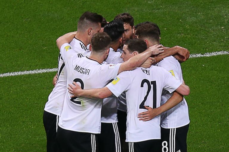 Alemania y Chile igualaron a un gol en la Copa Confederaciones