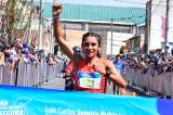 Angie Orjuela y Cristian Vásconez repitieron victoria en la San Silvestre de Chía