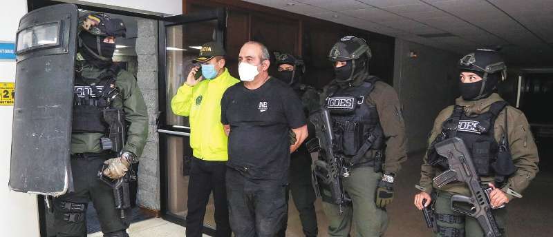 RESTRICTED TO EDITORIAL USE - MANDATORY CREDIT "AFP PHOTO / COLOMBIAN POLICE " - NO MARKETING - NO ADVERTISING CAMPAIGNS - DISTRIBUTED AS A SERVICE TO CLIENTS
/ RESTRICTED TO EDITORIAL USE - MANDATORY CREDIT "AFP PHOTO / COLOMBIAN POLICE " - NO MARKETING