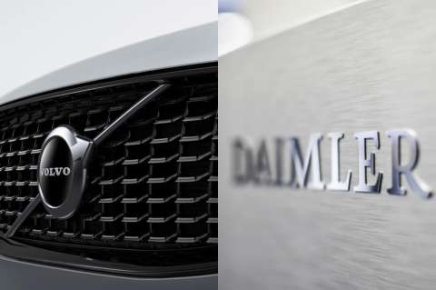 Daimler y Volvo se alían para fabricar pilas de hidrógeno