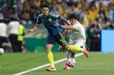 El gesto de Khusanov con el camarógrafo al que lesionó en partido contra Colombia