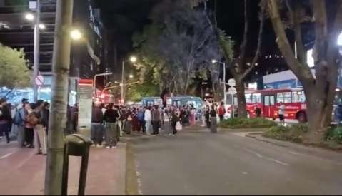 Movilidad hoy, 22 de julio:  besatón en centro comercial Andino mantiene cierres viales