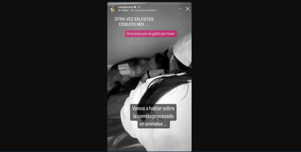 “Otra vez en estas”: Natalia Durán prendió las alarmas con inesperado mensaje