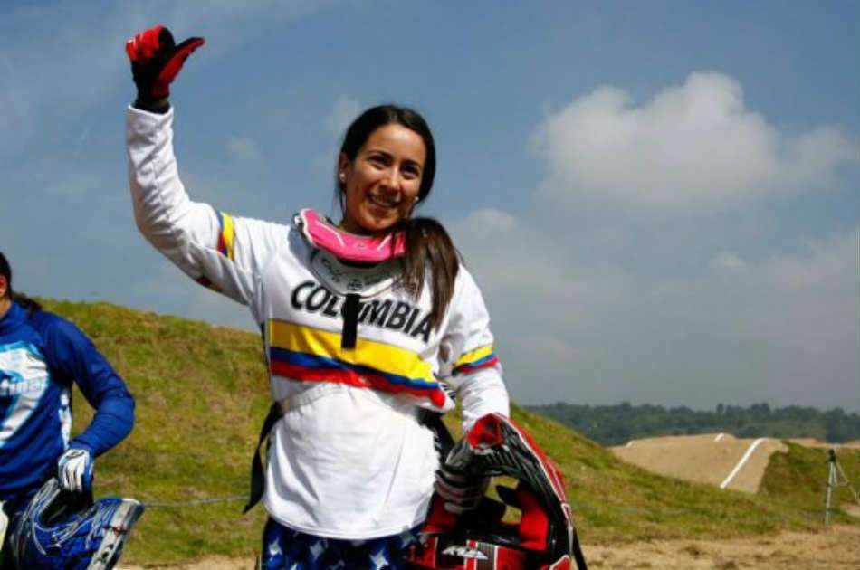 Mariana Pajón fue medalla de oro en los Juegos Olímpicos Londres 2012.