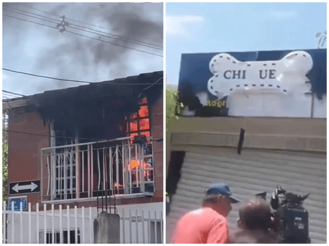 Prendieron fuego a la vivienda de los acusados por el asesinato de Sofía Delgado