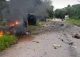 Atentado con carro bomba en vía de Tame (Arauca) hacia Casanare deja seis heridos