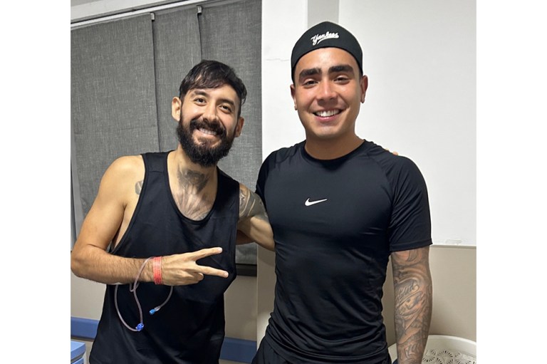 Daniel villacob, amigo de Saruma salió de la UCI. “Tuve una enfermedad muy fuerte”