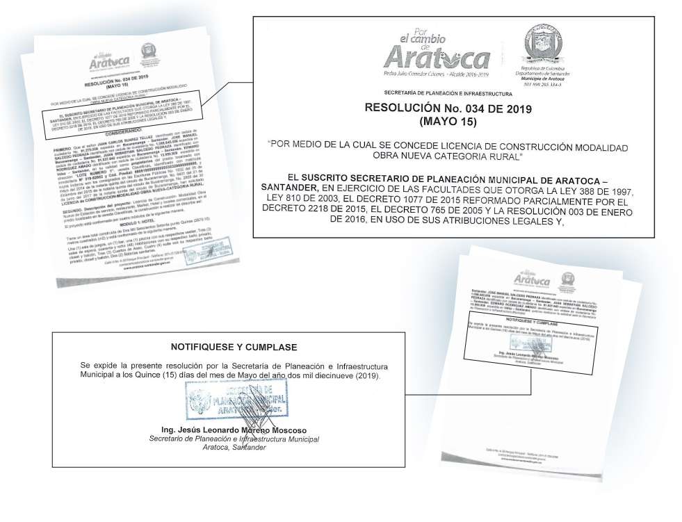 La CAS dice que no tiene permisos ambientales.