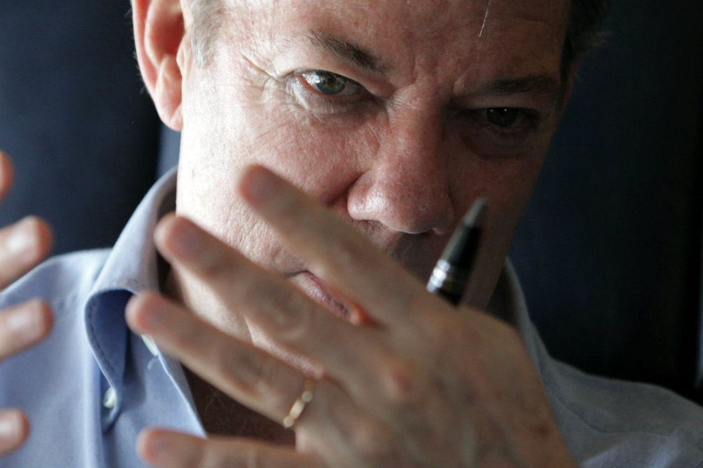 El presidente Juan Manuel Santos anunció que el Gobierno empezó diálogos con las Farc en agosto de e ste año. / EFE