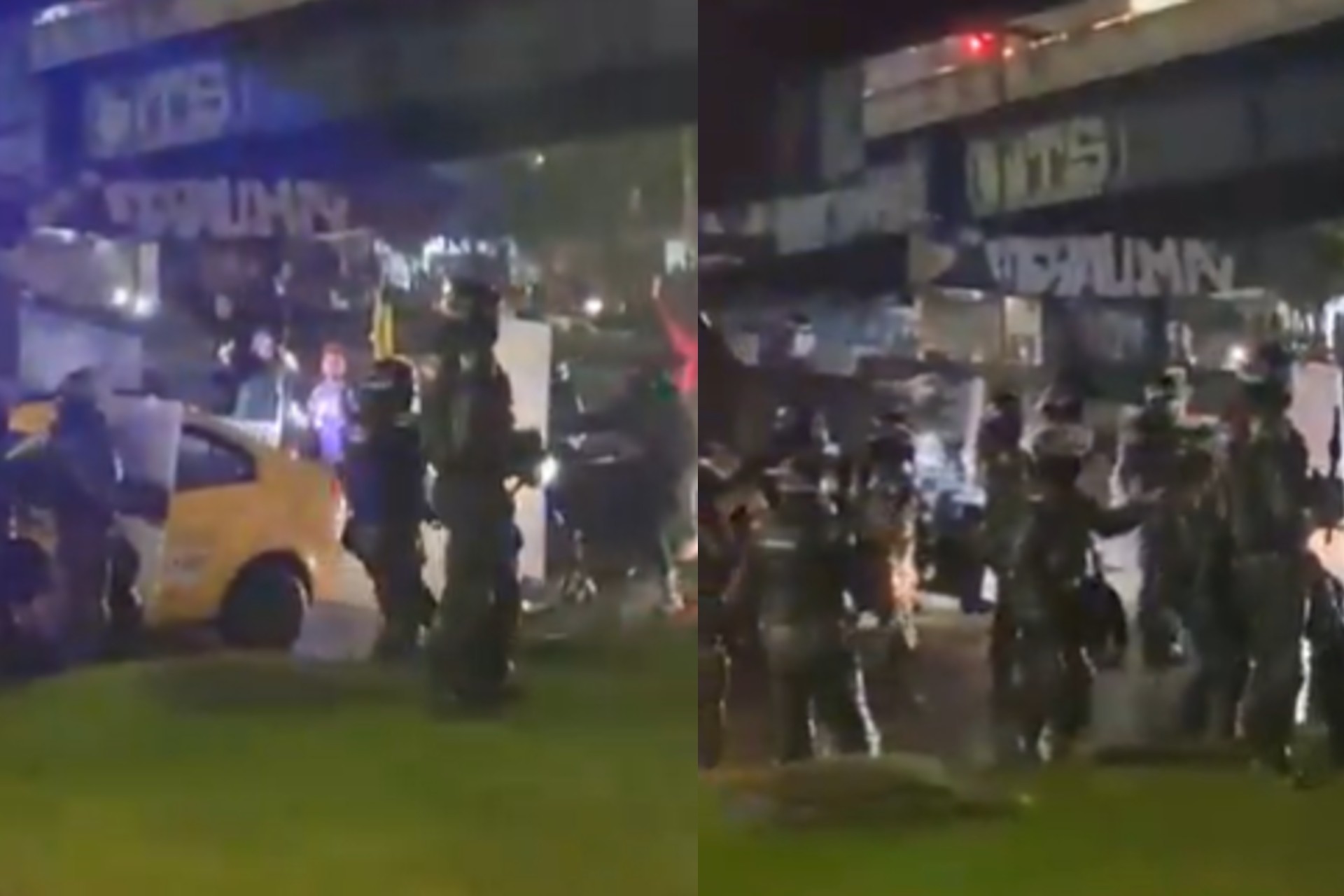 Unidades de la UNDMO fueron desplegadas ante la reacción de los informales.