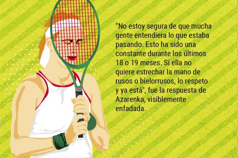 El mundo no es como lo pintan: La guerra en Ucrania también se libra en las canchas de tenis