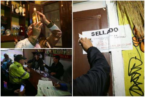 Sellan 120 bares y clubes en 19 localidades de Bogotá