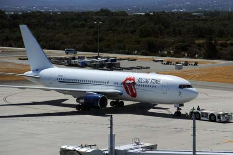 Los Rolling Stones llegan a Chile, donde inicia la gira ‘América Latina olé’