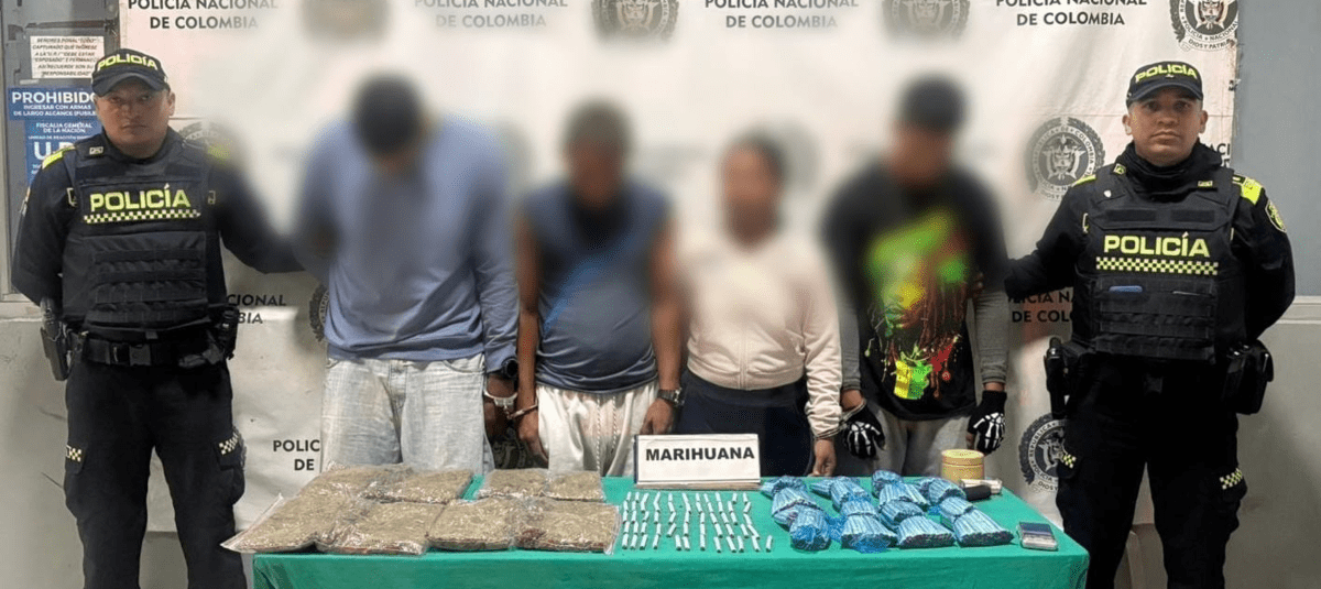 Los capturados serían presuntos miembros de “Los Costeños” en Barranquilla.