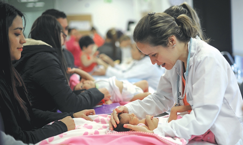 Alrededor de 441 bebés prematuros o con bajo peso formaron parte del estudio. / Cristian Garavito